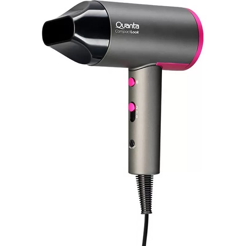 Secador de Cabello Quanta QTSCP20 2000W + Ondulador QTMC200 - 2V