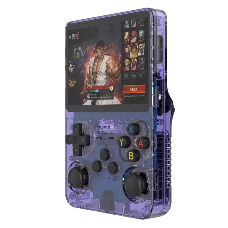 Consola Portátil Game R35S 3.5" 64GB - Purple