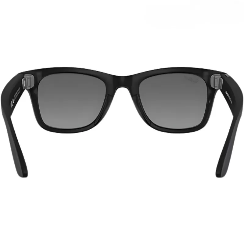 Lentes de Sol Smart Ray-Ban Meta Wayfarer (Gen 2) RW4012 - Matte Black/Polar Gradient Graphite (Sin Lacre)