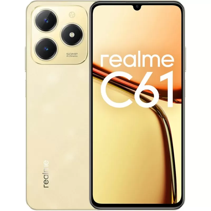 Smartphone Realme C61 RMX3930 DS 6.74" 8/256GB - Sparkle Gold