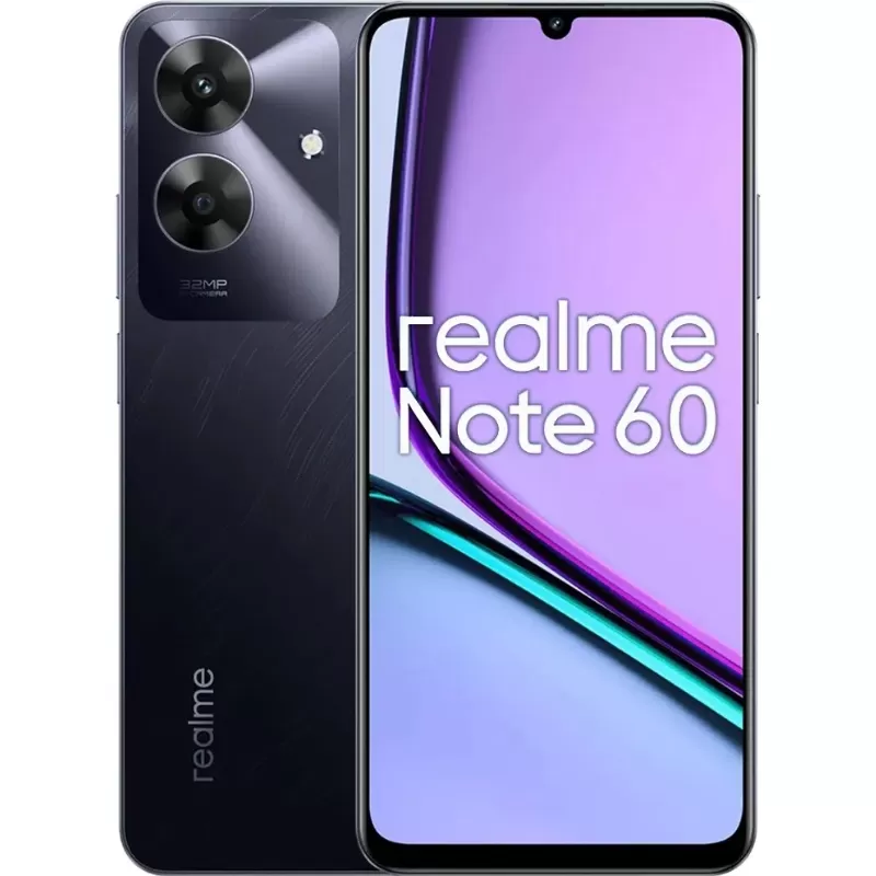 Smartphone Realme Note 60 RMX3933 DS LTE 6.74" 4/128GB - Black 