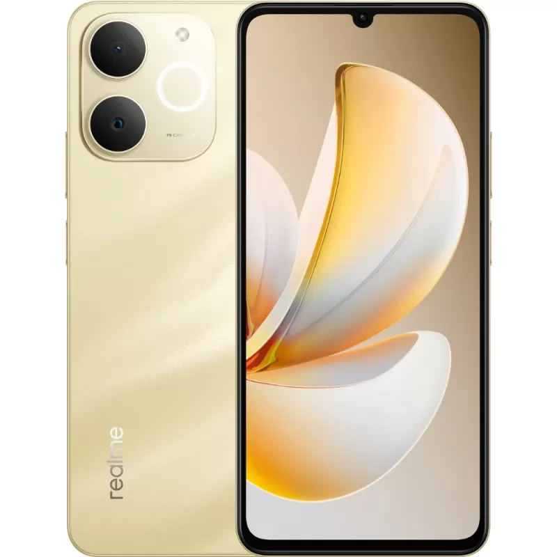 Smartphone Realme Note 70 RMX5313 DS LTE 4/128GB - Beach Gold