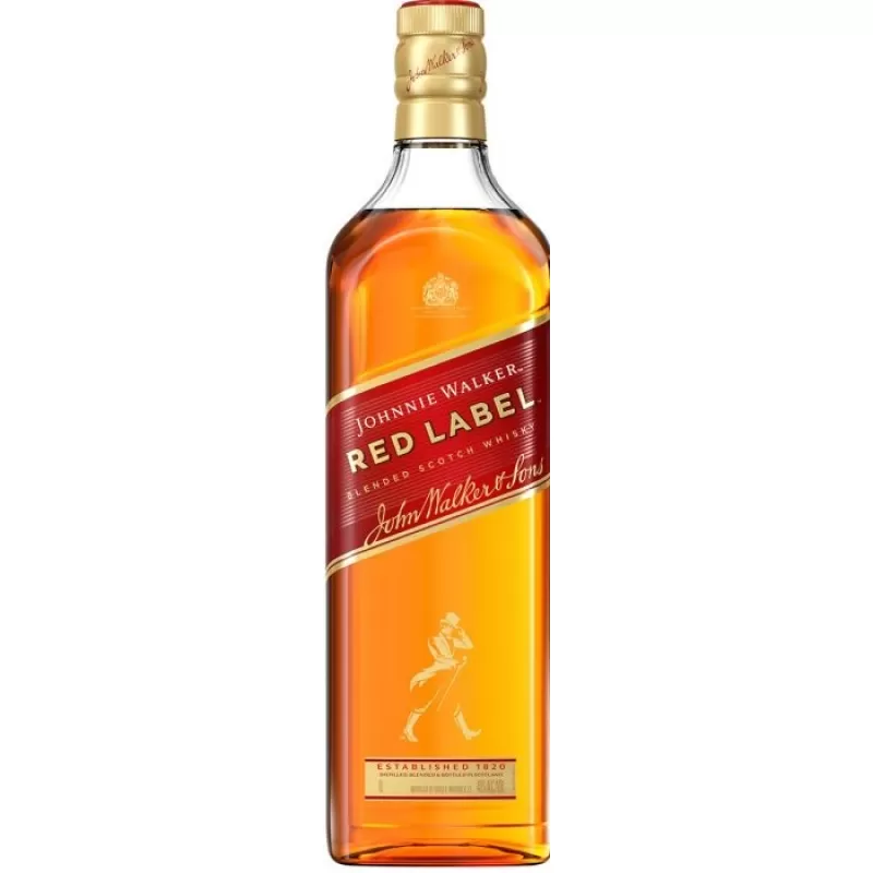 Whisky Johnnie Walker Red Label - 1L (Sin Caja) Whisky Johnnie Walker Red Label - 1L (Sin Caja)
