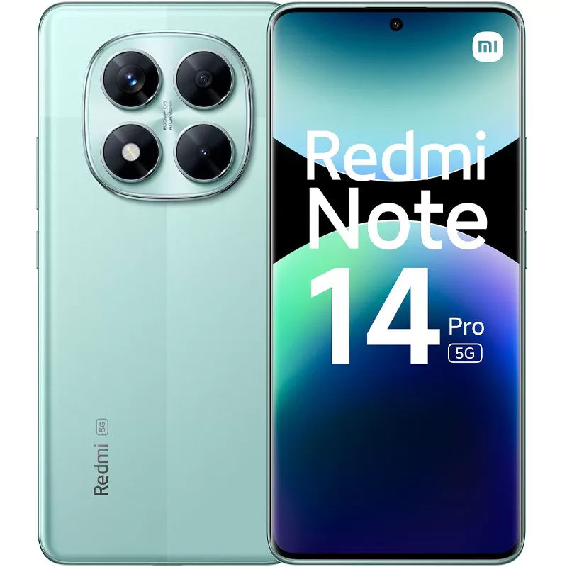 Smartphone Xiaomi Redmi Note 14 Pro 5G DS 6.67" 8/256GB - Coral Green