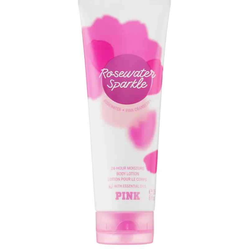 Body Lotion Victoria's Secret PINK Rosewater Sparkle - 236ml
