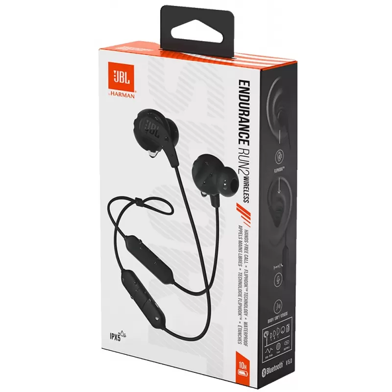 Auricular JBL Endurance Run 2 Wireless - Black