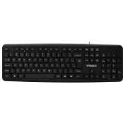 Teclado Satellite AK-951 USB - Black (Portugués)