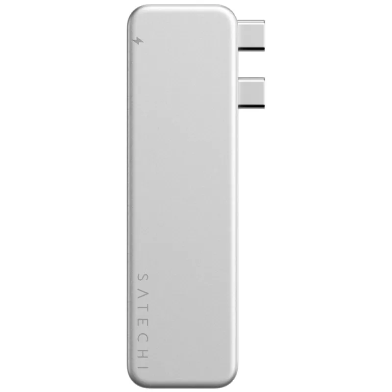 Hub Satechi Snap ST-HUSNS USB-C 6 en 1 - Silver