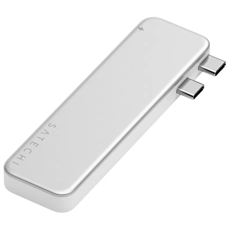 Hub Satechi Snap ST-HUSNS USB-C 6 en 1 - Silver