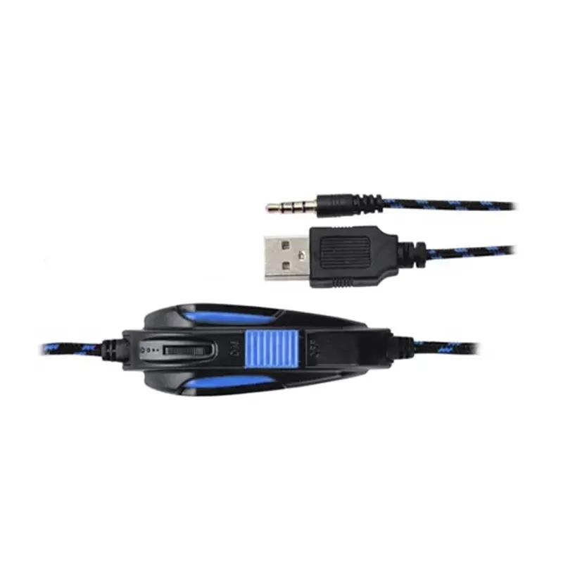 Auricular Gaming Satellite AE-361B - Black/Blue