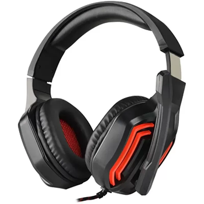 Auricular Gaming Satellite AE-361R - Black/Red