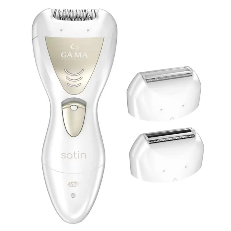 Depilador Eléctrico Gama Satin II Skin Pro - White
