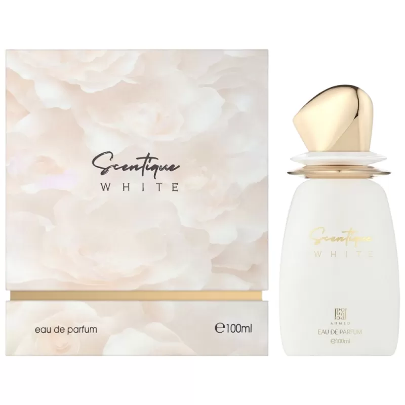 Perfume Ahmed Al Maghribi Scentique White EDP Unisex - 100mL