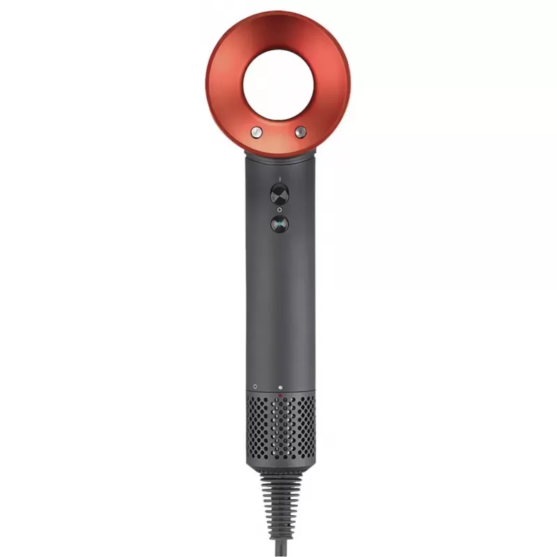 Secador de Cabello Super Hair Dryer 03001 1600W 220V - Red/Gray