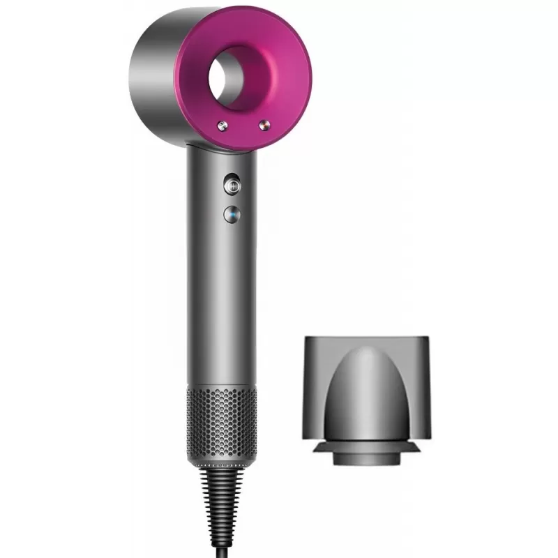 Secador de Cabello Super Hair Dryer 03001 1600W 220V - Pink/Gray