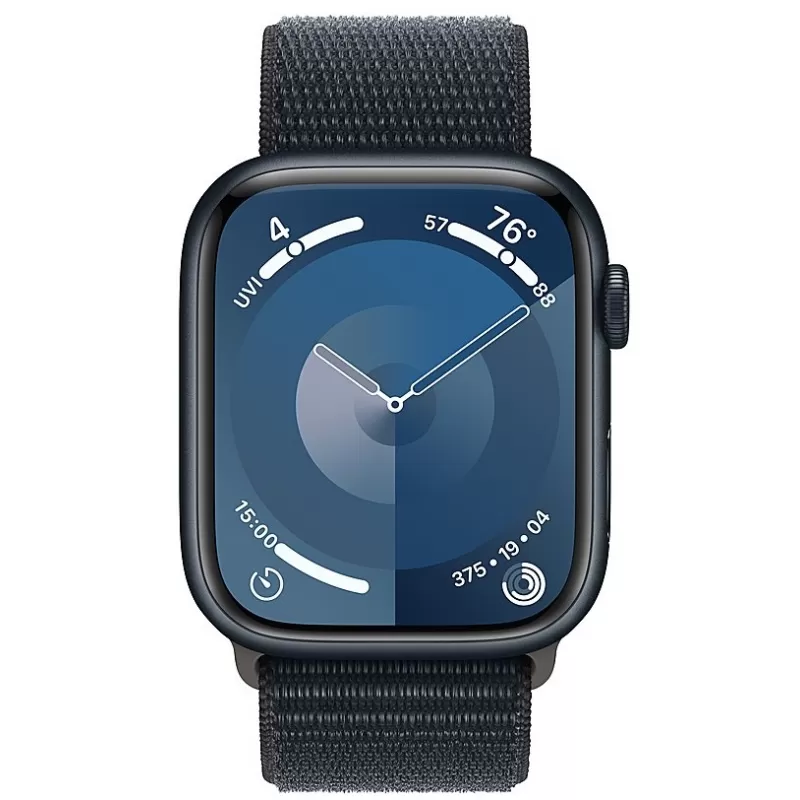 Apple Watch Series 9 MR9C3LL/A 45mm GPS - Midnight Aluminum/Sport Loop