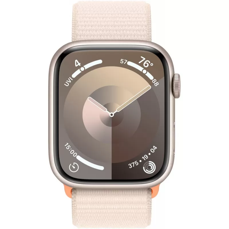 Apple Watch Series 9 MR983LW/A 45mm GPS - Starlight Aluminum/Sport Loop