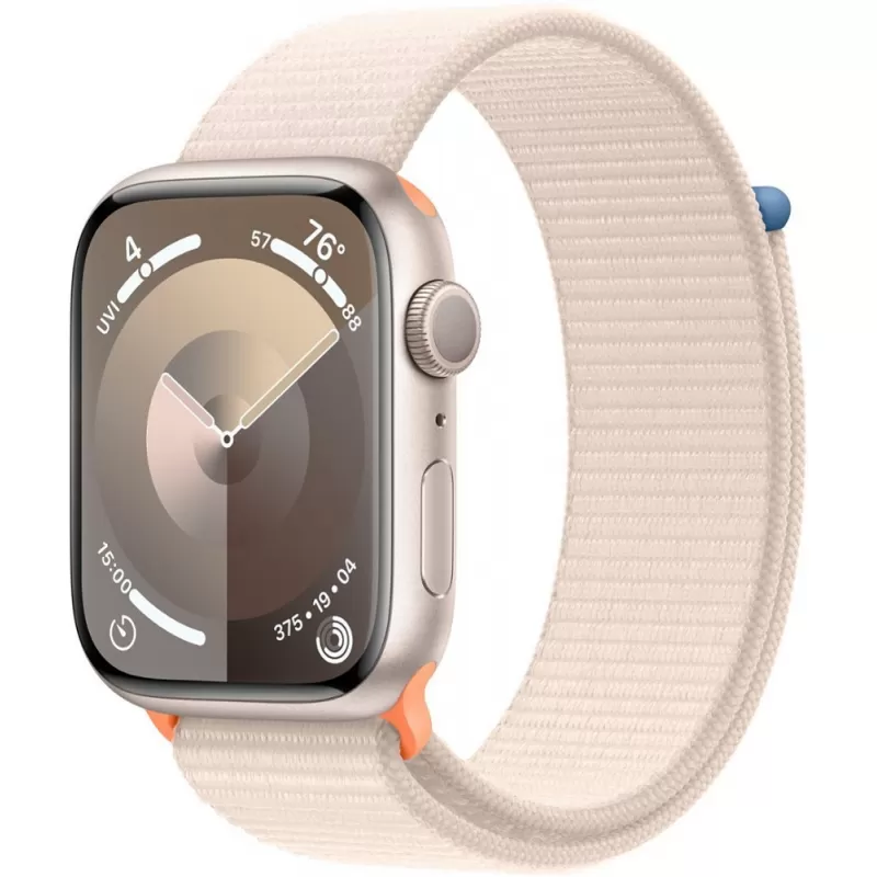 Apple Watch Series 9 MR983LL/A 45mm GPS - Starligh...