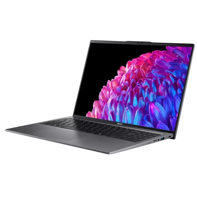 Notebook Acer Swift Go 16 SFG16-72-5844 16" OLED Intel Core Ultra 5 125H 8/512GB W11H - Steel Gray