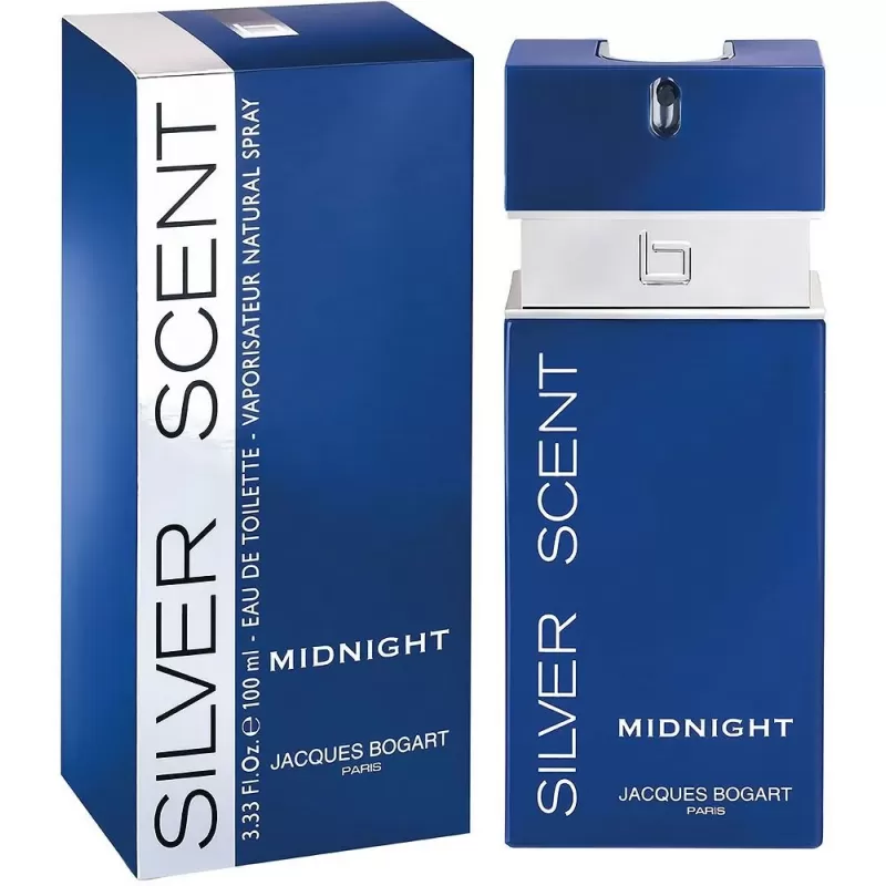 Perfume Jacques Bogart Silver Scent Midnight EDT M...