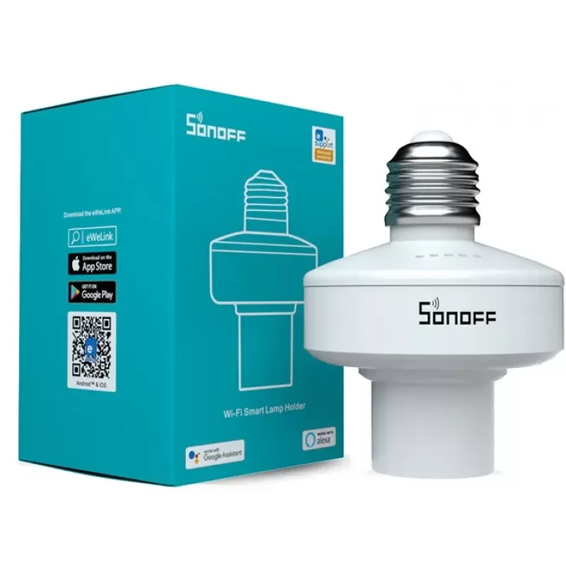 Porta Lámpara Sonoff SlampherR2 450W Wi-Fi 2V - White