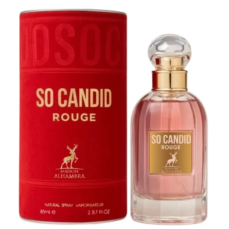 Perfume Maison Alhambra So Candid Rouge EDP Femenino - 85mL