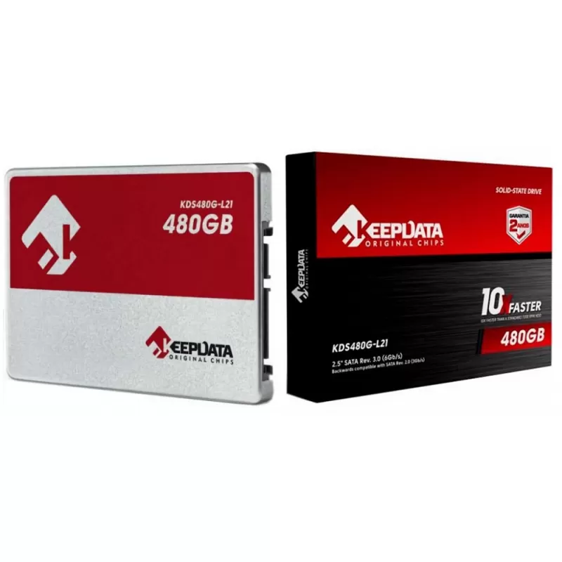 HD SSD Keepdata KDS480G-L21 480GB Sata III 2.5" 500/320MB/s