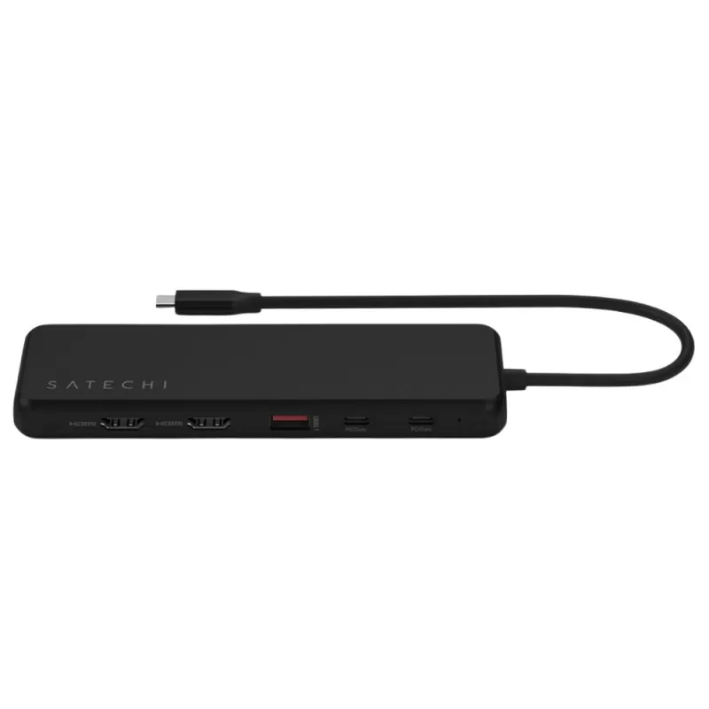 Hub Satechi ST-P3D13K USB-C Multipuertos 13 en 1 - Black