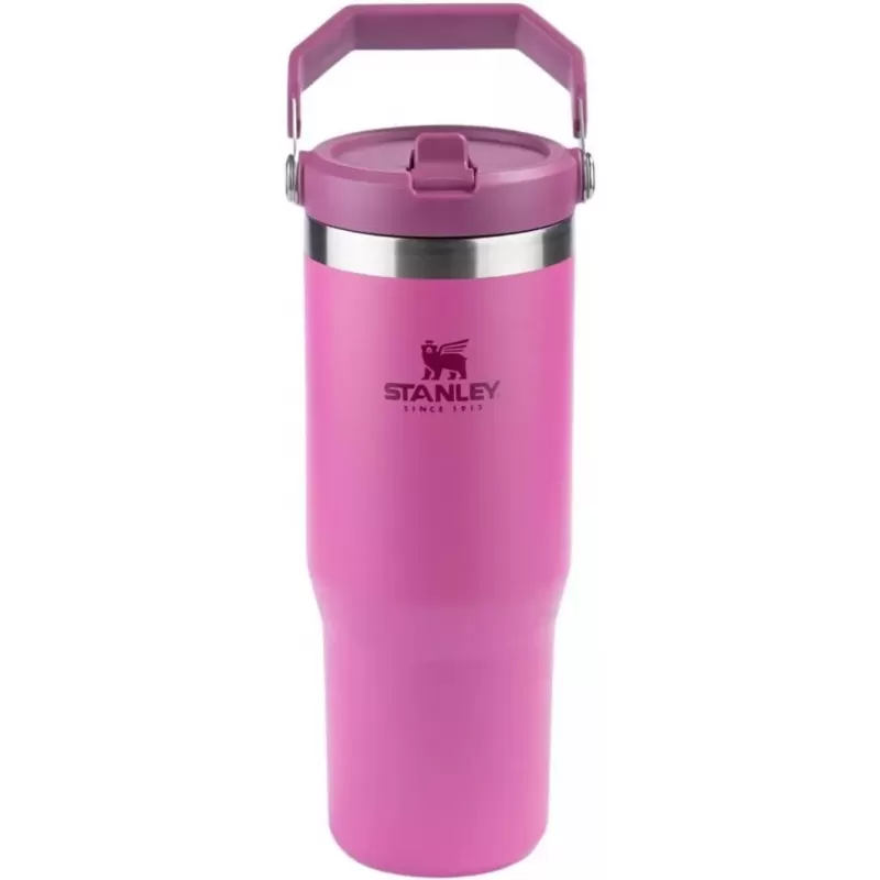 Termo Stanley Classic The IceFlow Flip Straw Tumbler 887ml - Azalea