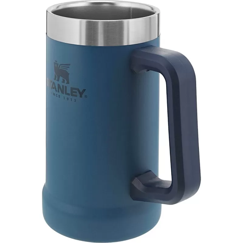 Manija Stanley Adventure Big Grip Beer Stein 709ml - Blue (10-02874-072)