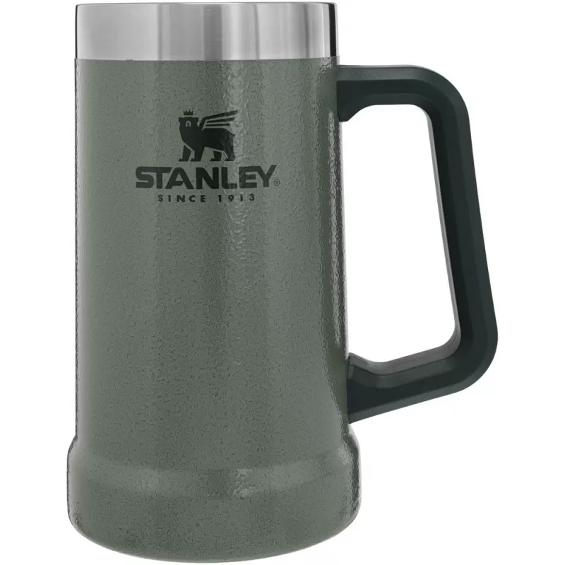 Manija Stanley Adventure Big Grip Beer Stein 709ml - Hammertone Green (10-02874-069)