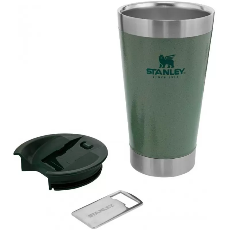 Vaso Térmico Stanley The Stay Chill Beer Pint 473ml - Hammertone Green (70-00927-058)