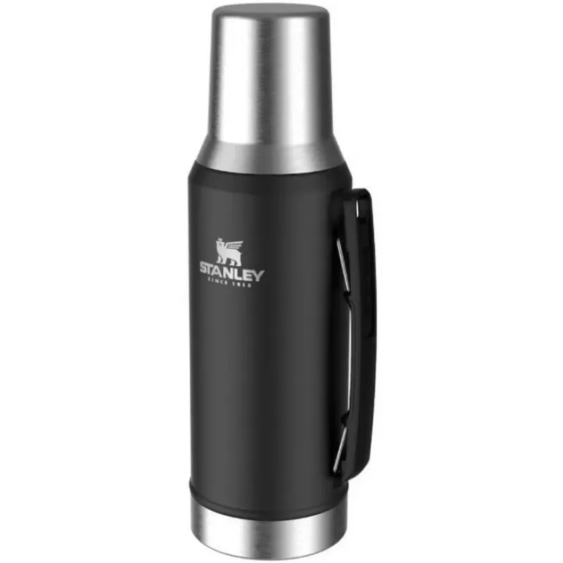 Termo Stanley Classic The High Precision Flow Mate System 1.2L - Black