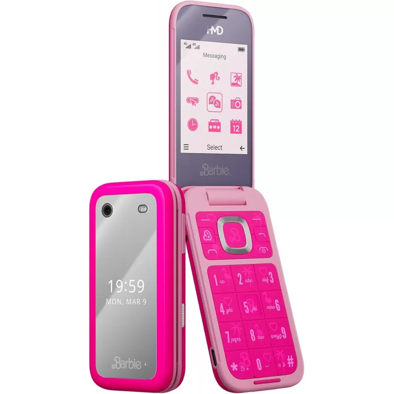 Celular HMD Barbie TA-1681 DS LTE 2.8" 512MB/4GB - Power Pink