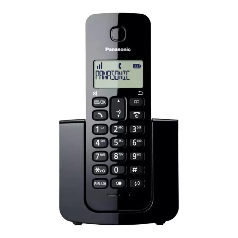 Teléfono Panasonic KX-TGB110LAB 1 Base 2V - Negro