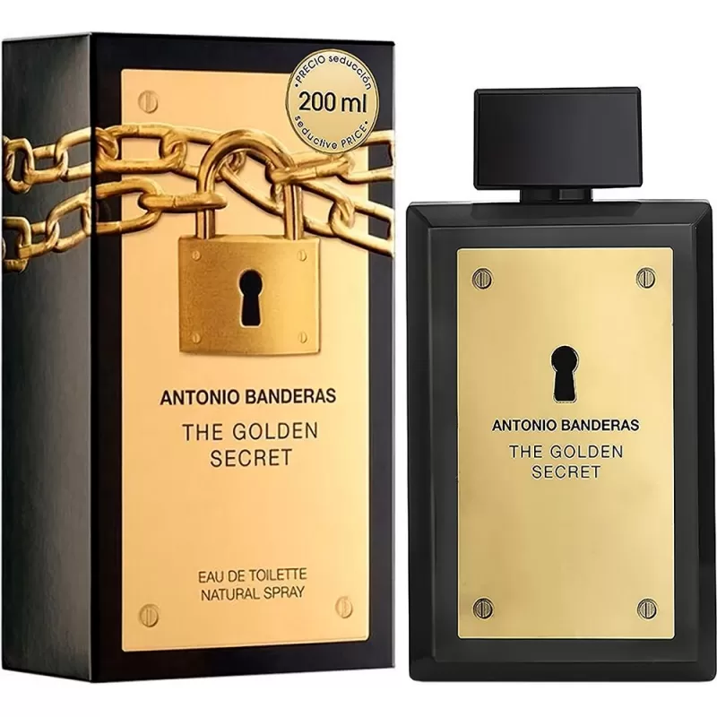 Perfume Antonio Banderas The Golden Secret EDT Masculino - 200ml