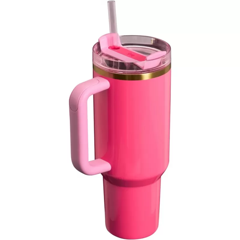 Vaso Térmico Stanley The Quencher H2.0 FlowState Tumbler 1.18L - Pink Parade