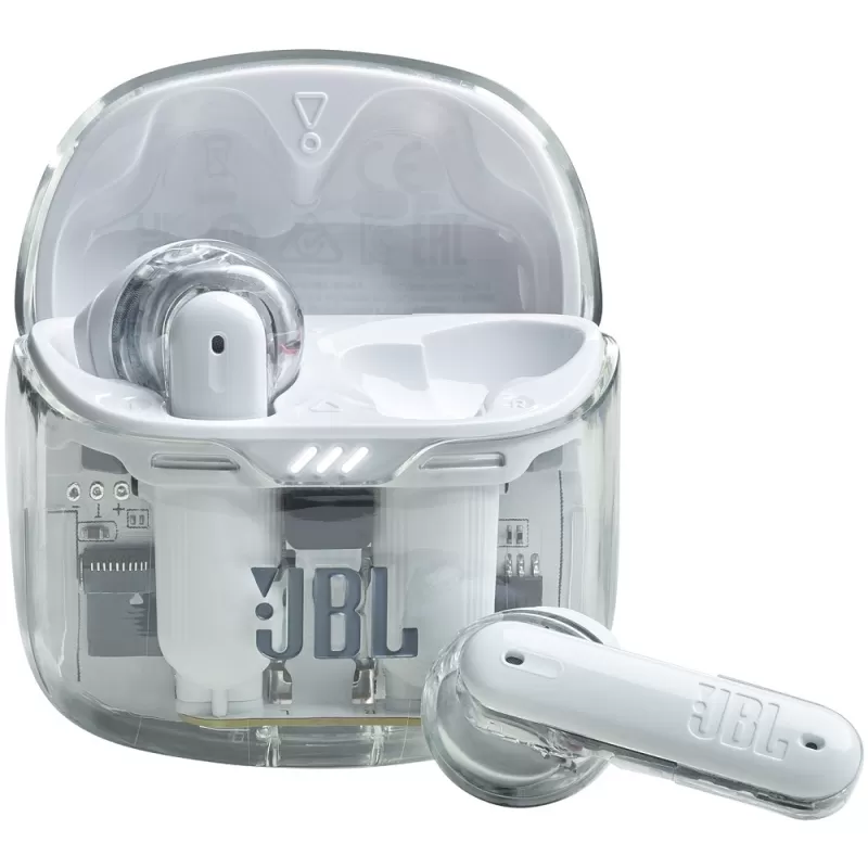 Auricular JBL Tune Flex Bluetooth - Ghost White (Caja Fea)