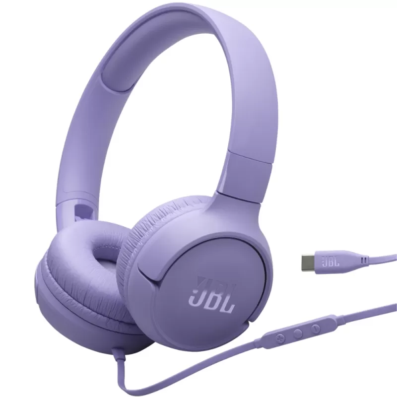 Auricular JBL Tune 520C USB-C - Purple