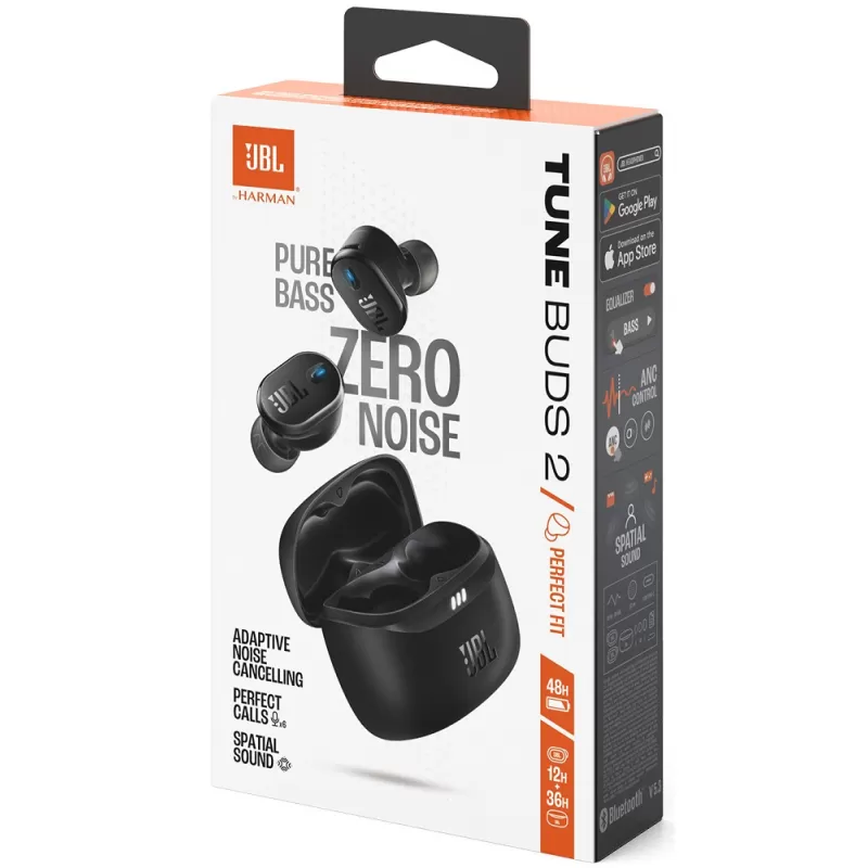 Auricular JBL Tune Buds 2 Bluetooth - Black