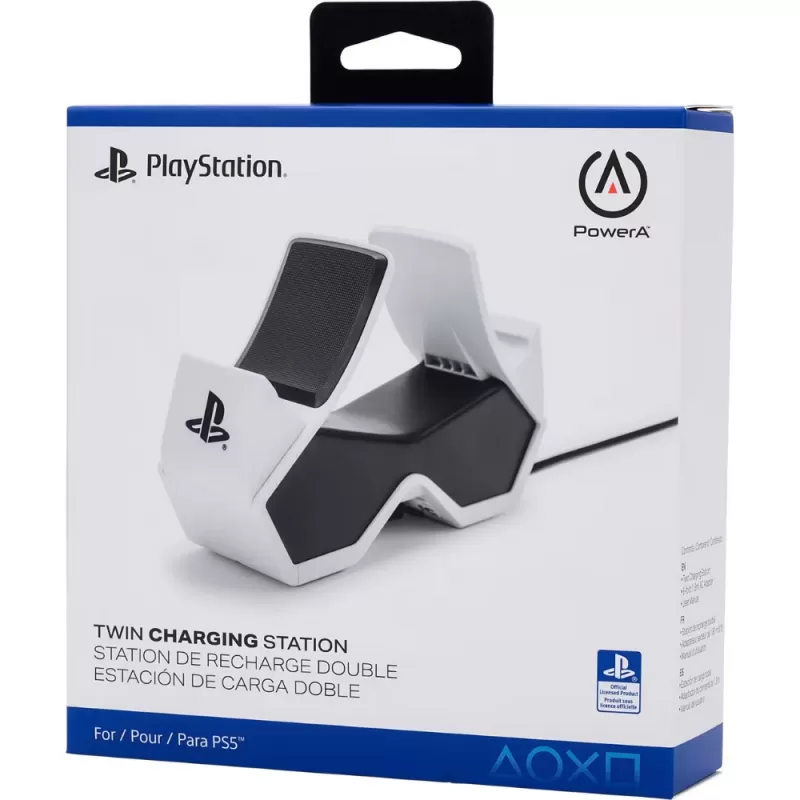 Estación de Carga Dual PowerA para Dualsense PS5 - White (PWA-A-02400)