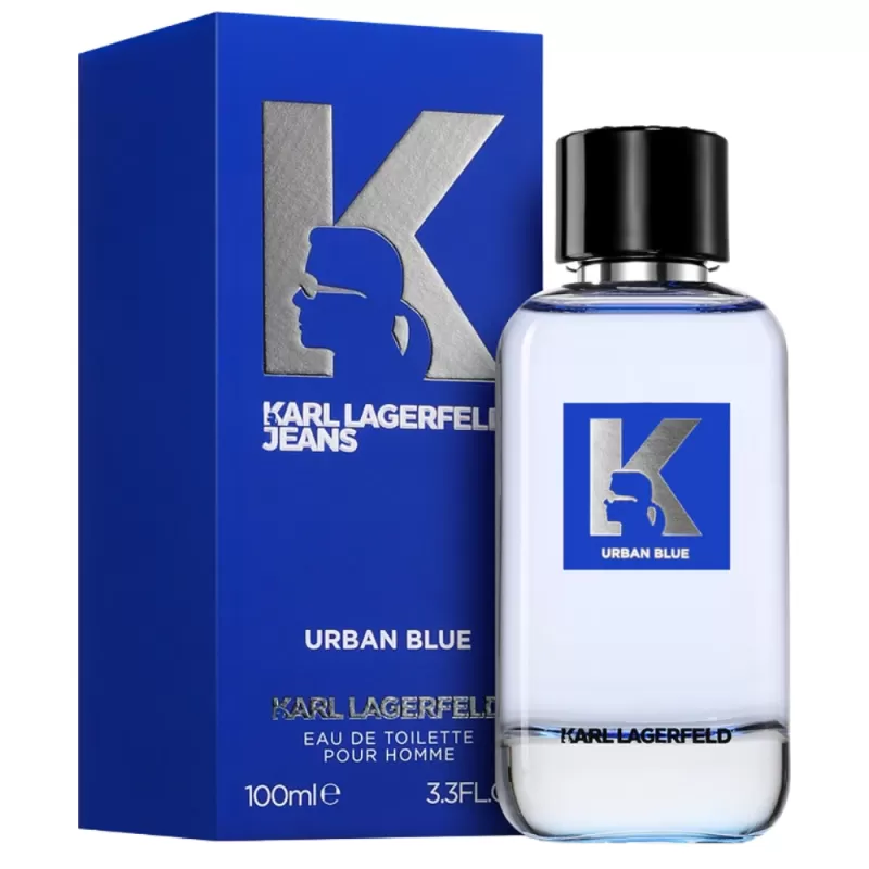 Perfume Karl Lagerfeld Jeans Urban Blue EDT Masculino - 100mL