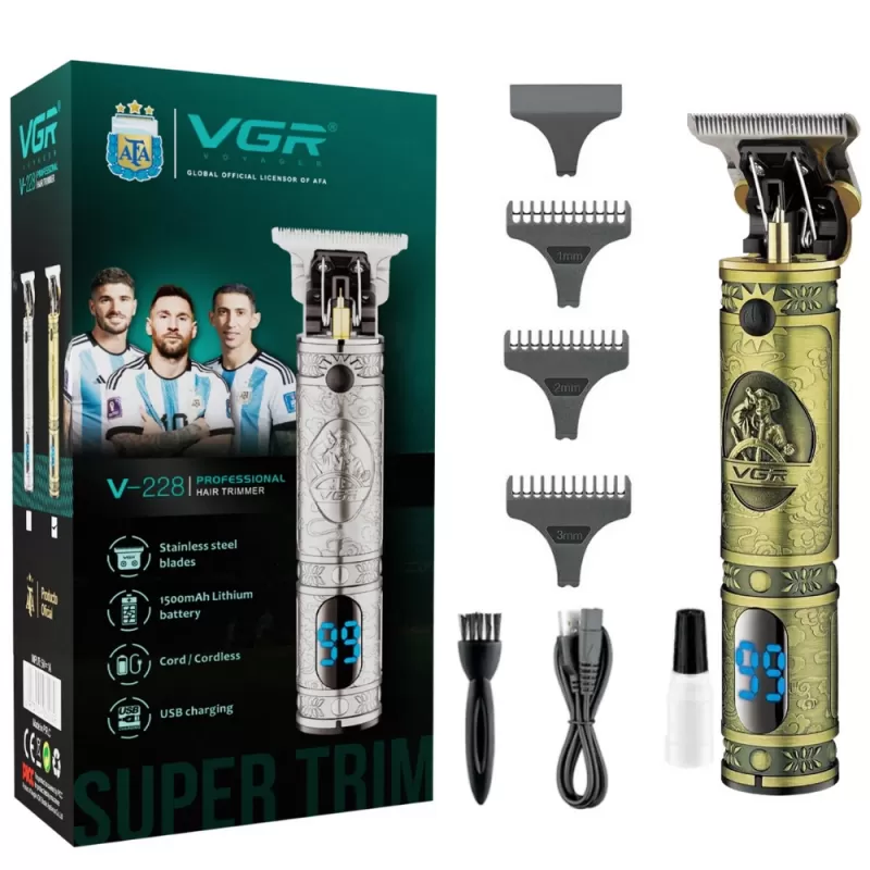 Cortador de Cabello Voyager V-228 5V - Gold