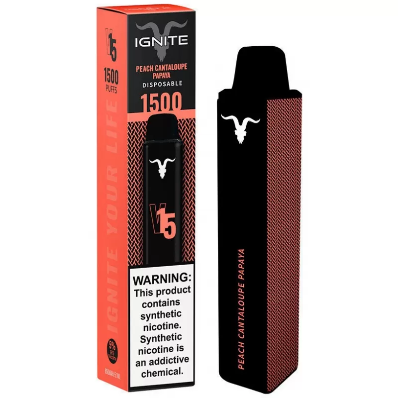Vaper Descartable Ignite V15 5% Nicotina 1500 Puff...