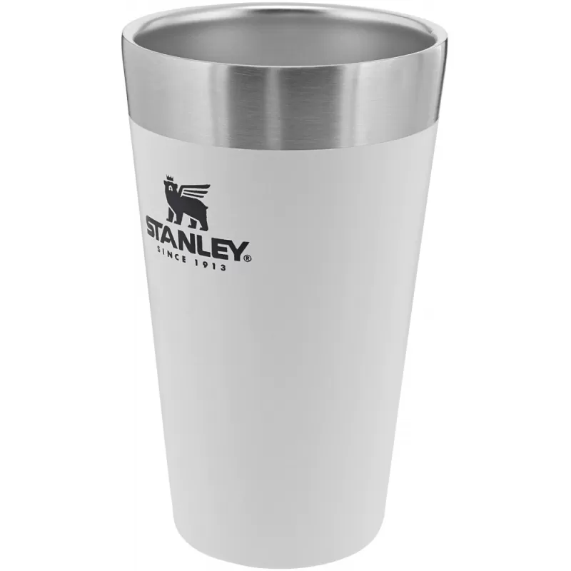 Vaso Térmico Stanley Adventure Stacking Beer Pint 473ml - Polar White (70-15704-005)