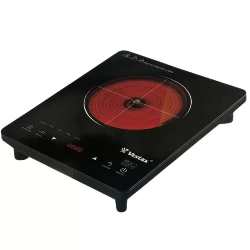Cocina Eléctrica a Inducción Vestax VT-343 2000W 220V - Black