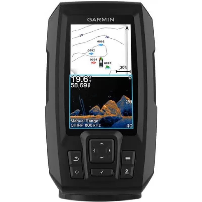 Sondar para Pesca Garmin STRIKER Vivid 4cv con GPS 010-02550-01 + Transductor GT20-TM