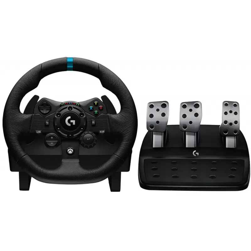 Volante + Pedal Gaming Logitech G923 TRUEFORCE para Xbox/PC - Black