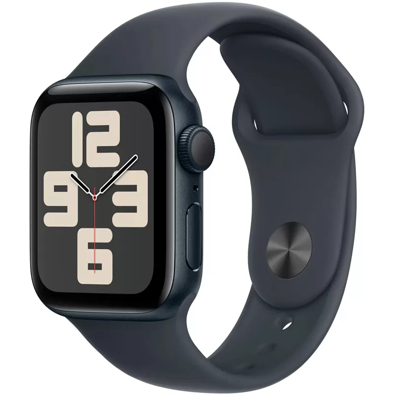 Apple Watch SE 2nd Generation MXE93LL/A 40mm GPS (2024) - Midnight Aluminium/Sport Band