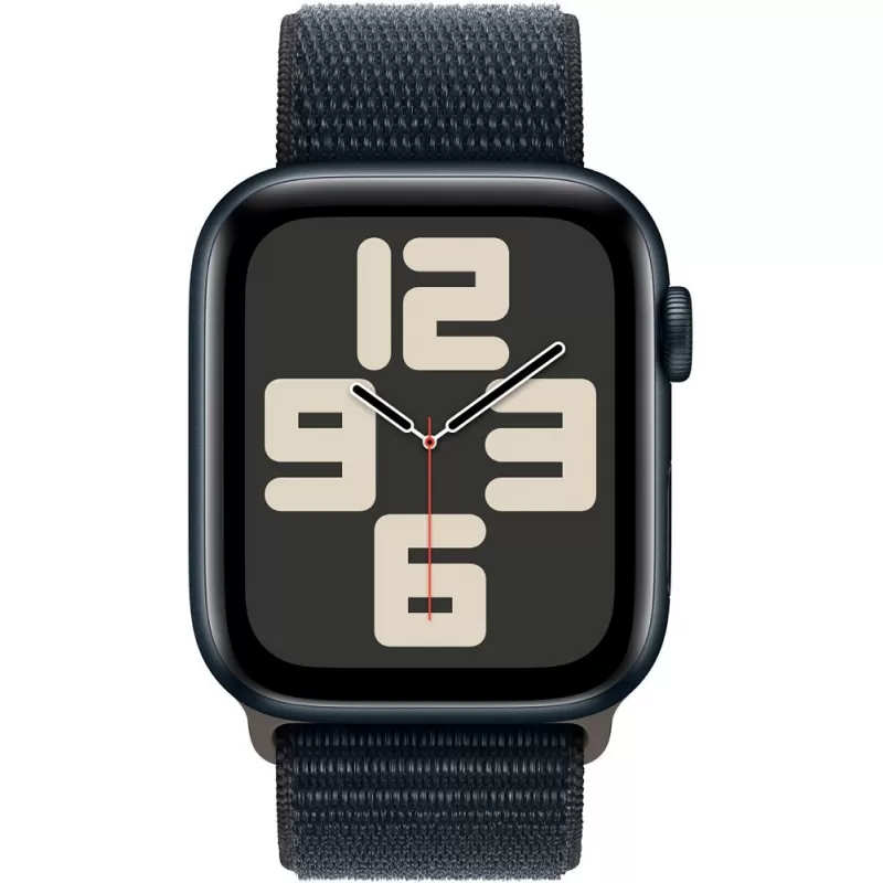 Apple Watch SE 2nd Generation MREA3LL/A 44mm GPS - Midnight Aluminum/Sport Loop